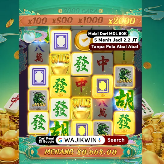 WAJIKWIN Bonus Member Baru 100%